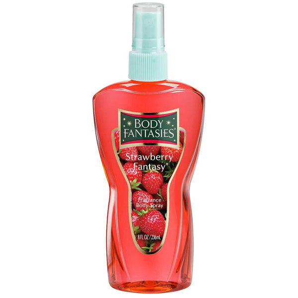 Fantasy Fantasies Body Spray Fruity Strawberry Scent 236 ml