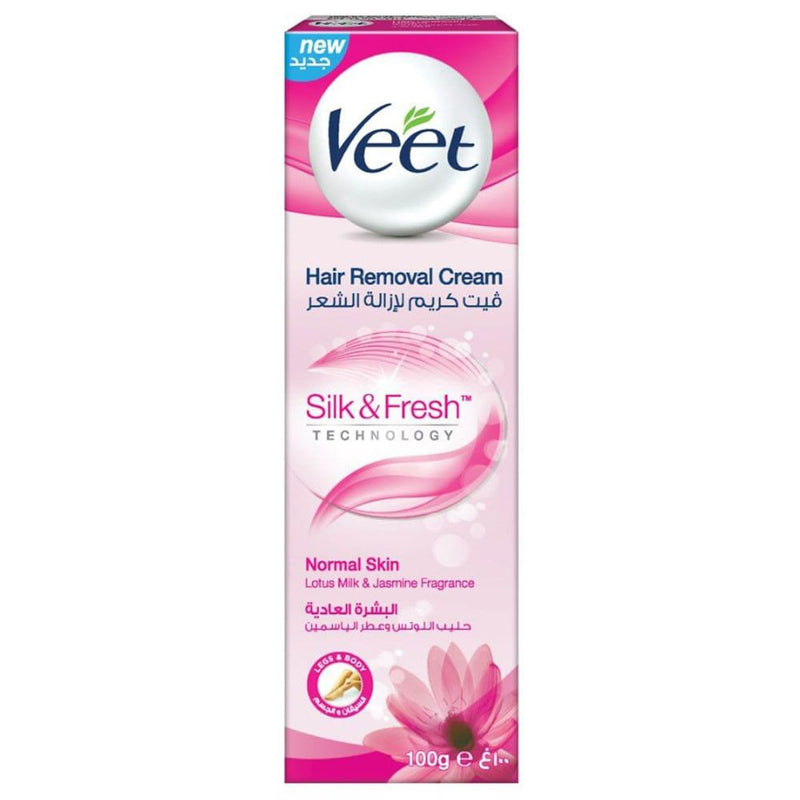 Veet Hair Removal Cream Normal Skin Lotus Milk Jasmine 100 ml