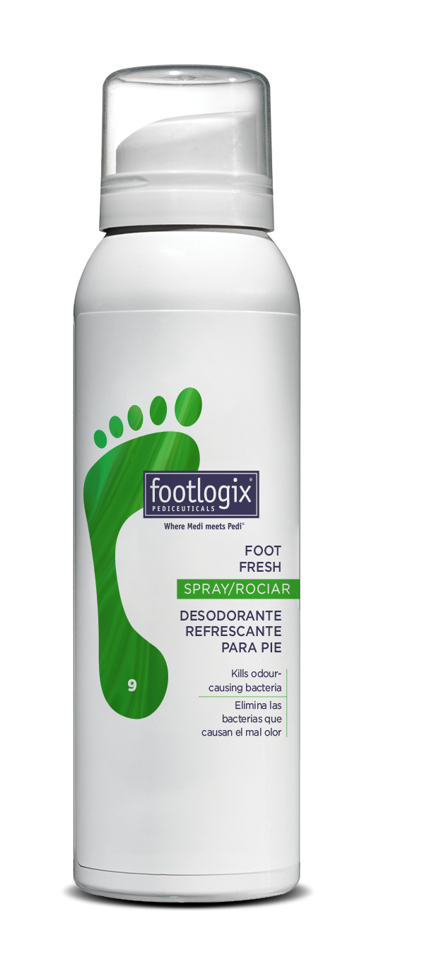 Footlogix Foot Deodorant Spray with Tea Tree Oil and Menthol, 125ml