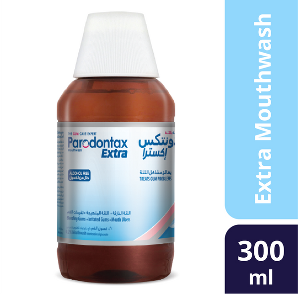 Parodontax Mouthwash Extra Alcohol-Free Fluoride 300ml