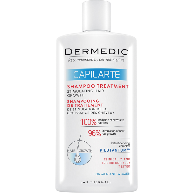 Dermedic Capilarte Hair Strengthening Shampoo for Weak, Falling Hair