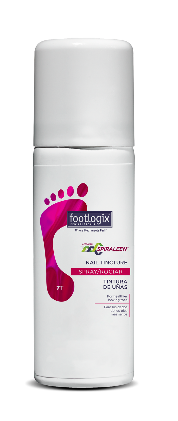 Footlogix Nail Tincture Spray Spiraleen Strengthening Formula 50ml