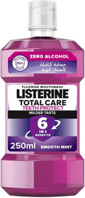 Listerine Total Care Fluoride Mouthwash Alcohol-Free Smooth Mint 250ml
