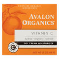Avalon Organics Vitamin C Gel Cream Moisturizer Triple-C Complex 48 g