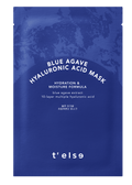 T'Else Blue Agave Hyaluronic Acid Sheet Mask, Deep Moisturizing, 25ml