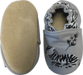 Rose et Chocolat ClassicZ Indoor Slippers Zebra Grey Boys 0-6m