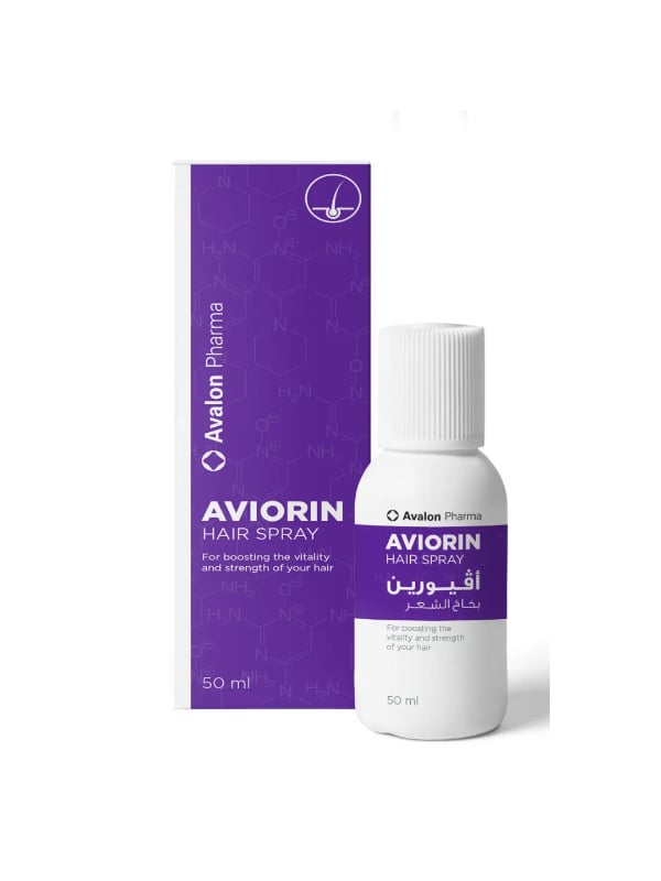 Avalon Pharma Avorin Hair Spray Lightweight Nourishing Scalp Care, 50 ml