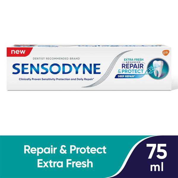 Sensodyne Advanced Repair & Protect Toothpaste Fluoride Fresh Mint 75 ml