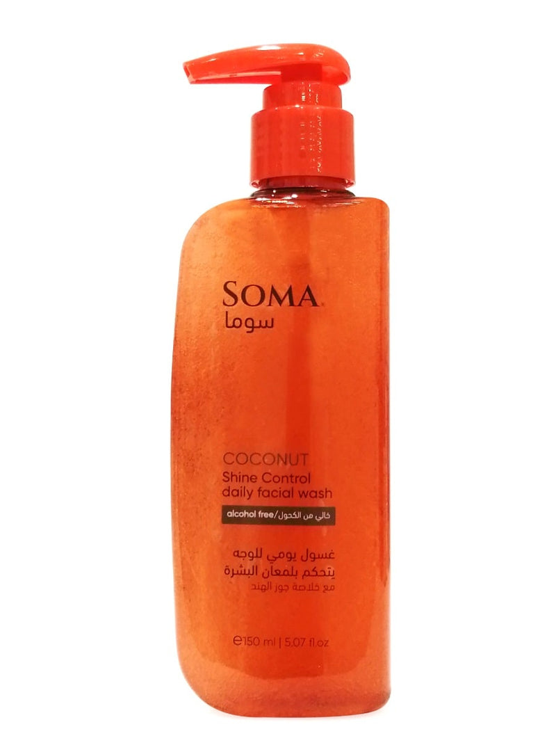 Soma Daily Facial Wash Coconut & Almond Hydrating Cleanser 150ml