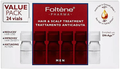 Foltene Hair and Scalp Treatment for Men, Liquid Ampoules, 24 Vials