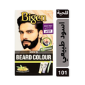 Bigen Men's Beard Hair Dye Ammonia-Free Natural Black B101 40g
