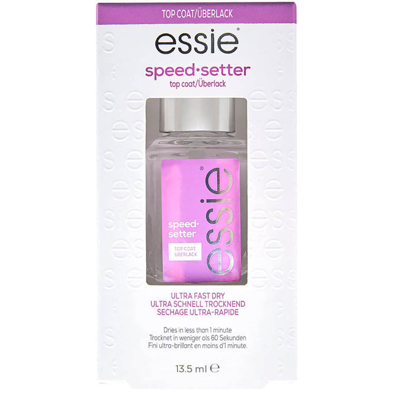 Essie Speed Setter Top Coat Clear Quick-Drying High-Shine Nail Polish