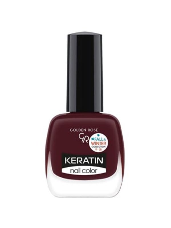Golden Rose Keratin Strengthening Nail Polish Glossy Finish Shade 42, 10.5 ml