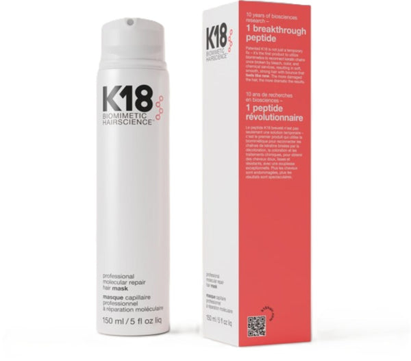 K18 Professional Hair Mask Leave-In Peptide Treatment 150ml