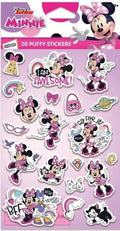 Disney Minnie 3D Puffy Stickers, Textured Craft Stickers, 20 Pieces