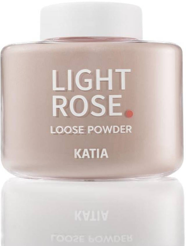 Katia Loose Setting Powder Matte Finish Light Rose