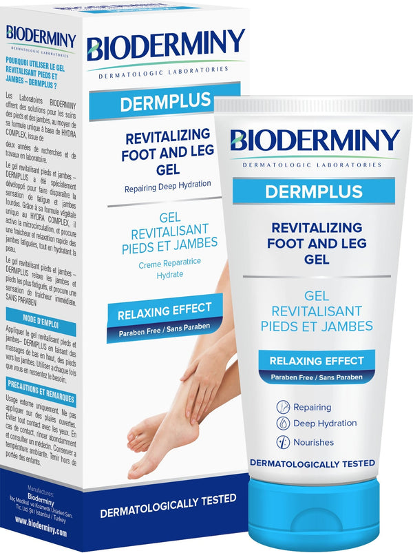 Bioderminy Dermplus Revitalizing Foot and Leg Gel with Peppermint and Menthol