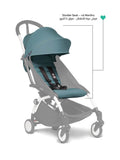 Stokke YOYO Color Pack 6+ Aqua Stroller Accessory Set with Sherpa Lining