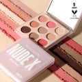 Beauty Creations Nude X Mini Eyeshadow Palette Matte and Shimmer Nude Shades