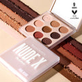 Beauty Creations Nude X Mini Eyeshadow Palette Matte and Shimmer Nude Shades