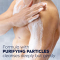 NIVEA Men Pure Impact Shower Gel Fresh Scrub Formula