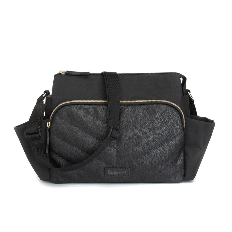 Babymel Amber Stroller Diaper Bag Black