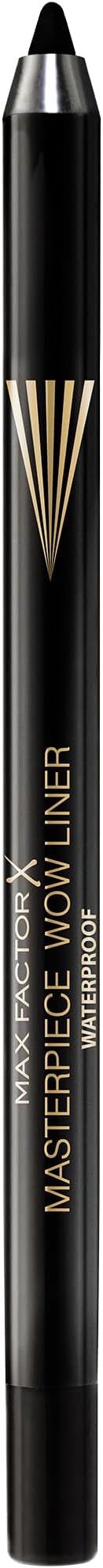 Max Factor Masterpiece Wow Gel Liner Pencil Eyeliner Jojoba Oil Midnight Black 1 Pc