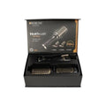 Rebune RE-2131 Professional Hot Air Brush Hair Styler, Ionic Ceramic Tourmaline, 1200W, 2 Brush Attachments
