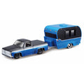 Maisto Design Tow & Go Die-Cast Vehicle and Travel Trailer Set, 1:64 Scale, Assorted