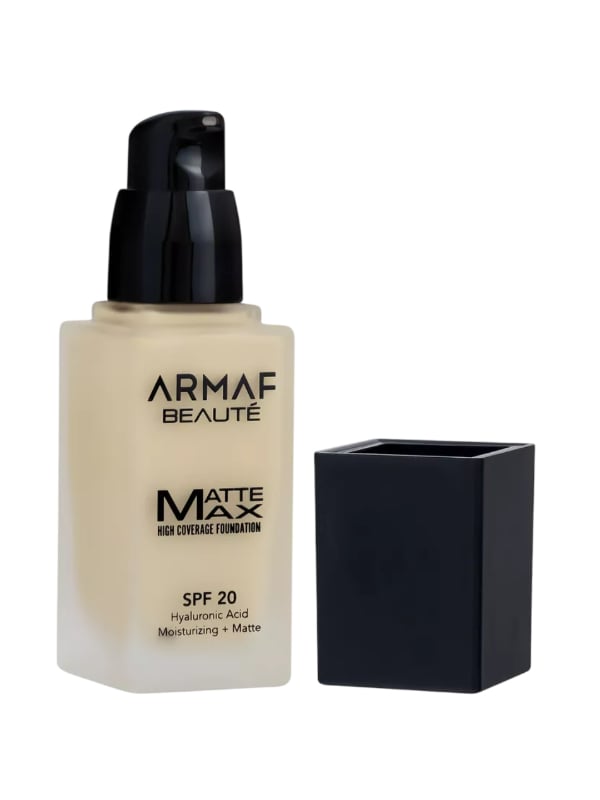 Armaf Beauty Max Matte Foundation High Coverage Hyaluronic Acid SPF 20 Warm Beige 30ml