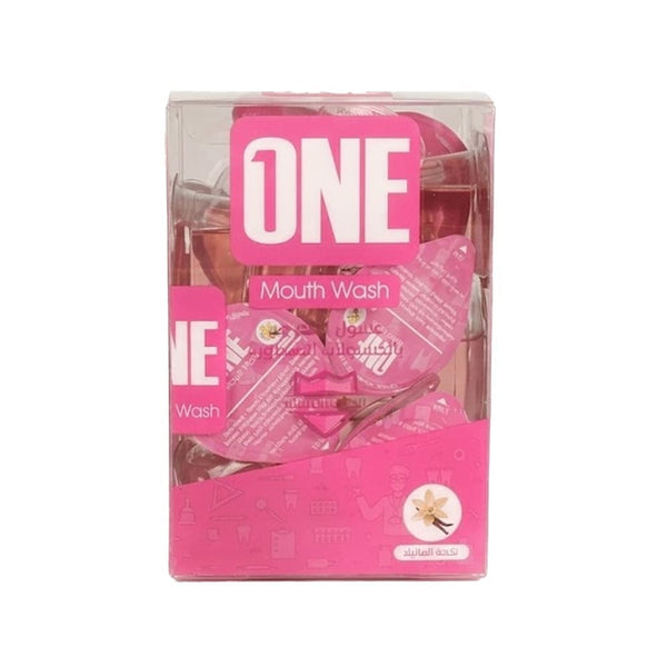 One Advanced Mouthwash Capsules Liquid Vanilla Flavor 20 x 15 ml