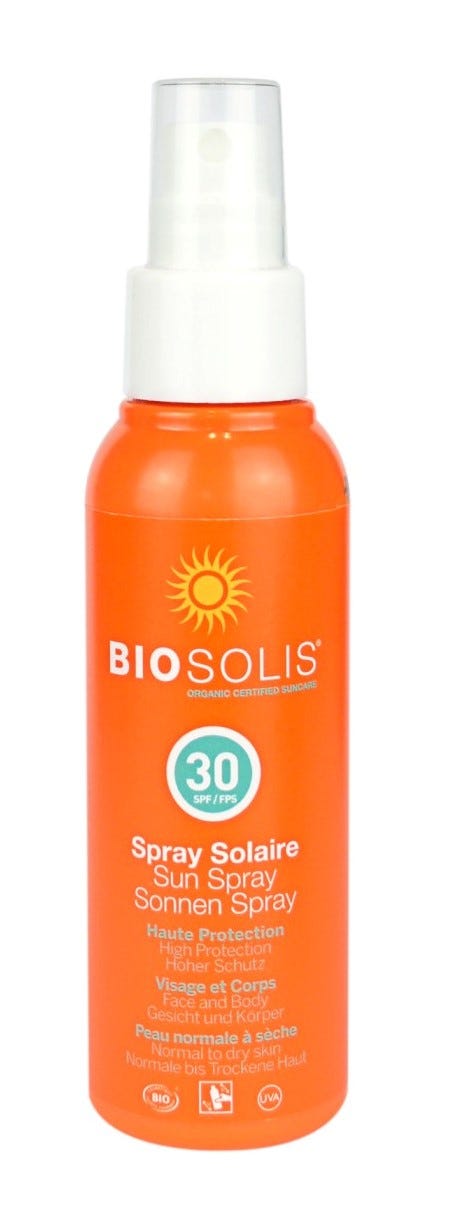 Biosolis Organic Sun Spray SPF30 100 ml