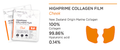 Dermarssance Highprime Collagen Film Facial Moisture Treatment with Sodium Hyaluronate