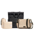 Babymel Quinn Eco Diaper Bag Black