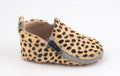 Rose et Chocolat RCZS 09 Zipper Baby Shoes, Rubber Soles, Leopard, Size 24-25