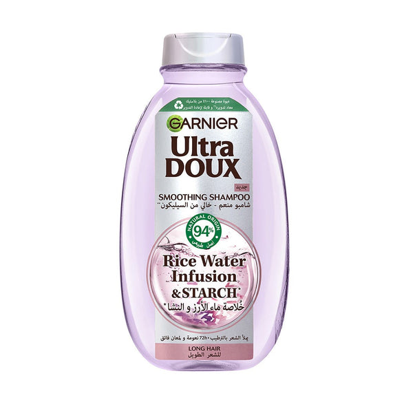 Ultra Doux Rice Water Shampoo Liquid Strengthening Formula 600ml