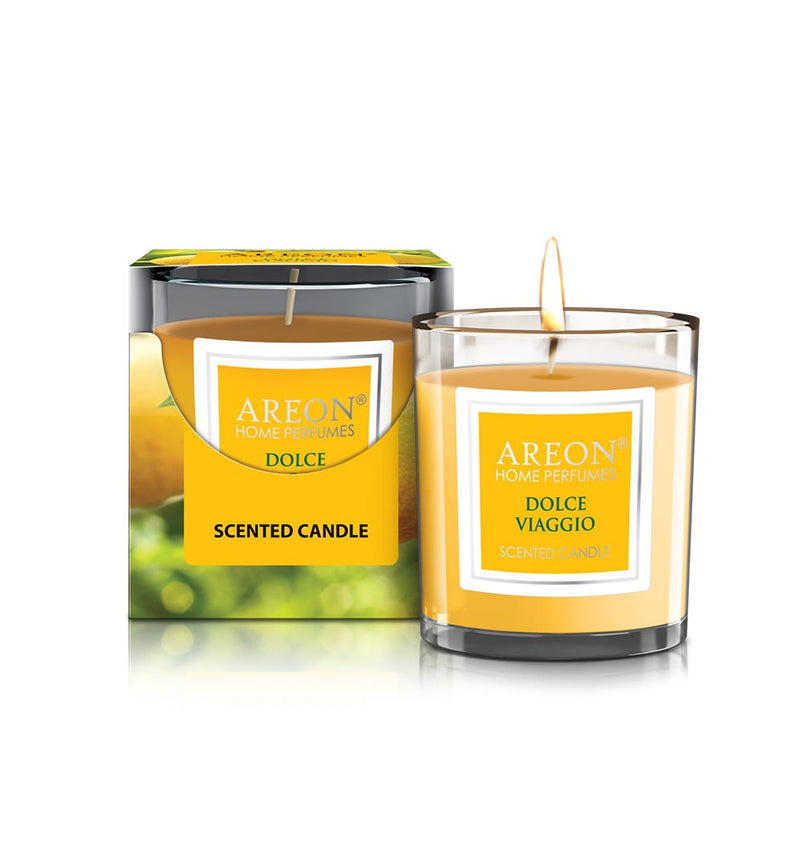 Areon Dolce Viaggio Scented Candle 120 g
