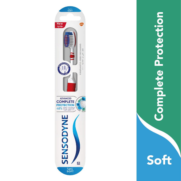 Sensodyne Advanced Complete Protection Soft Toothbrush Small Head Duoflex Neck, 1 Pc