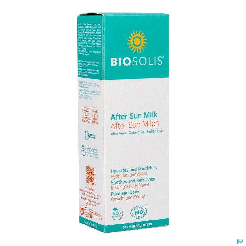 Biosolis Organic After Sun Milk 100 ml