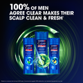 Clear Men 2in1 Shampoo & Conditioner Liquid Herbal Fusion Ginseng and Juniper 400ml