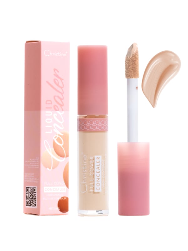 Christine Full Coverage Concealer Matte Finish Waterproof No. 01 15 ml