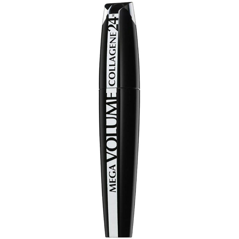 L'Oreal Paris Mega Volume Collagen Mascara Extra Black, Volumizing Liquid Formula