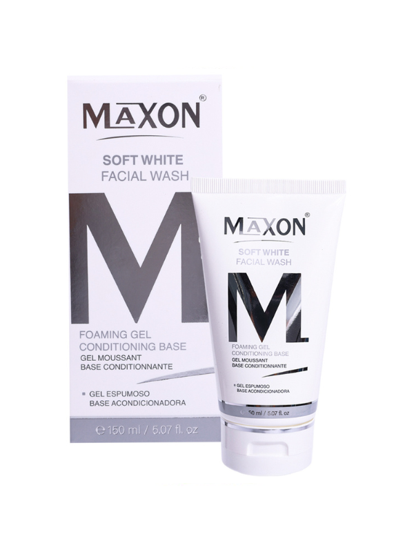 Maxon Soft White Facial Wash Foaming Gel Brightening Cleanser 150ml