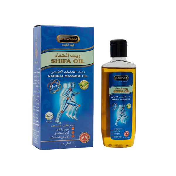 Hemani Natural Massage Oil Soothing Muscle Comfort Formula 100ml