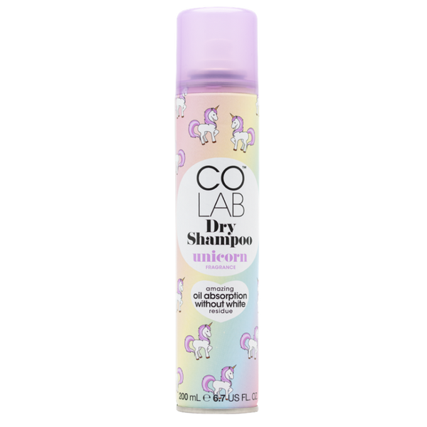 Colab Dry Shampoo Unicorn Fragrance Oil-Absorbing Hair Refresher 200ml