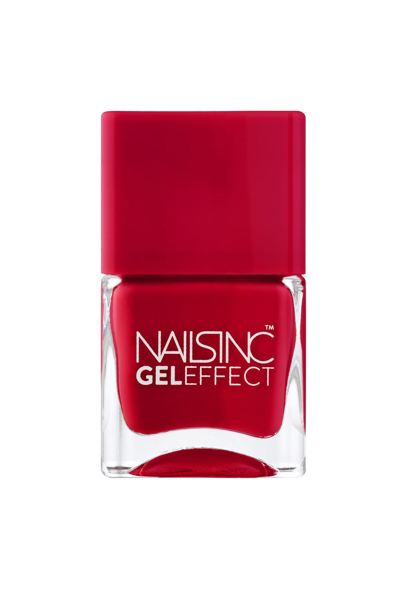 Nails Inc Gel Effects St James Gel Nail Polish High-Shine Pillar Box Red