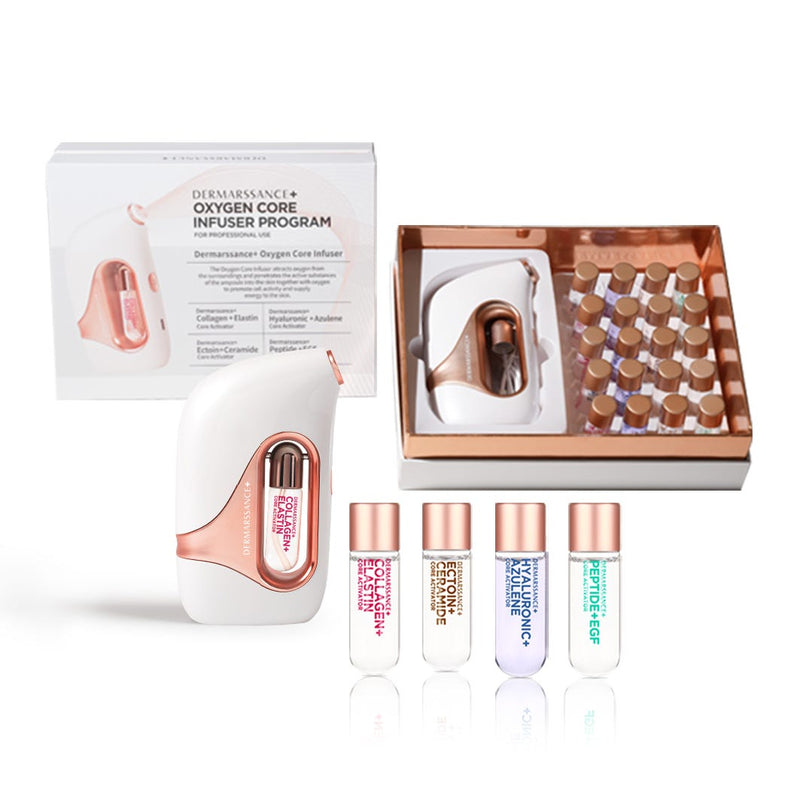 Dermarssance + Oxygen Core Infuser Facial Ampoules, 20 Pieces