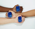 Nails Inc Gel Effect Nail Polish High-Shine Cobalt Blue Baker Street