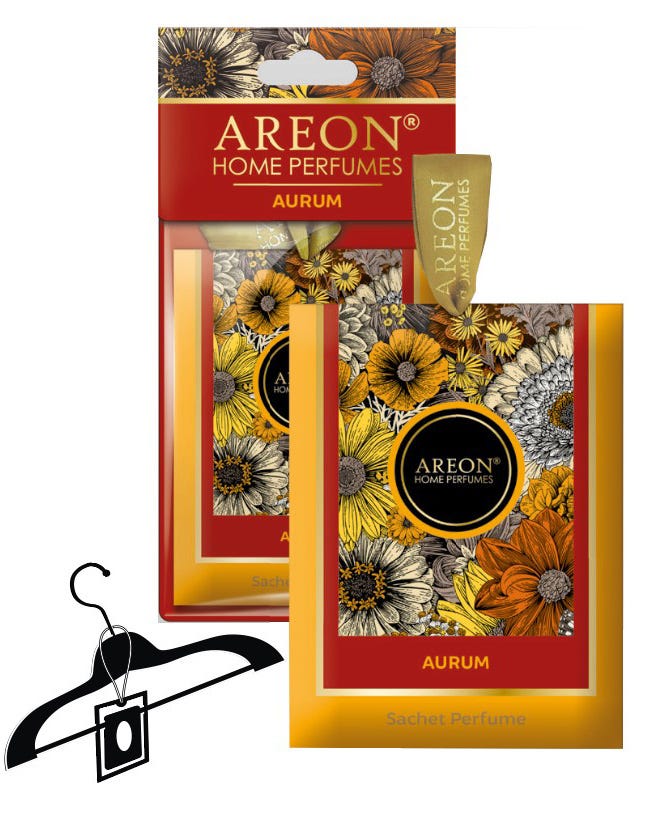 Areon Sachet Perfume Premium Aurum Fragrance Sachet