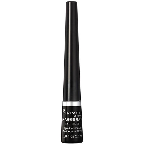 Rimmel London Exaggerate Eyeliner Pencil Waterproof Smudge-Proof Black